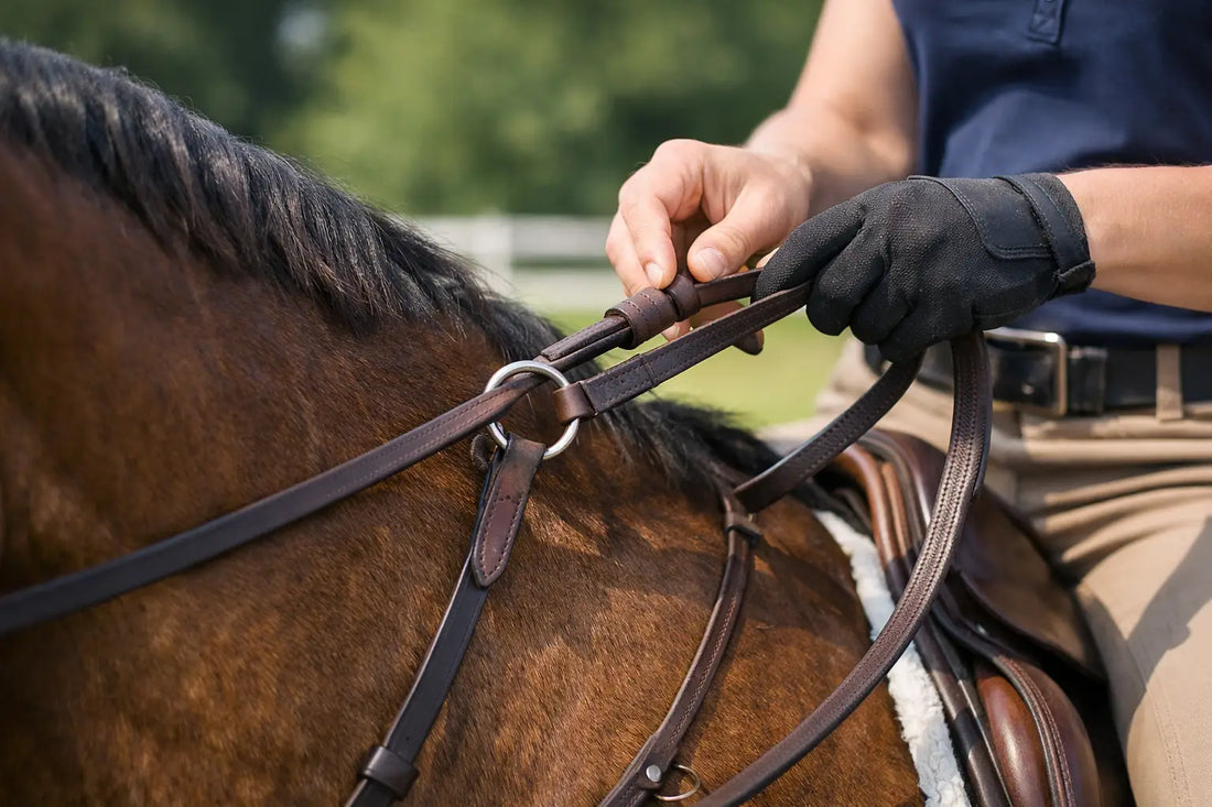 What Are Martingale Stops For on Horse Reins?