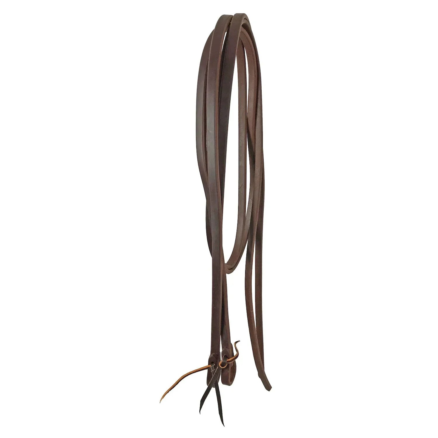 Pool's heavy end deep oil leather reins 1.3 cm x 2.20 m