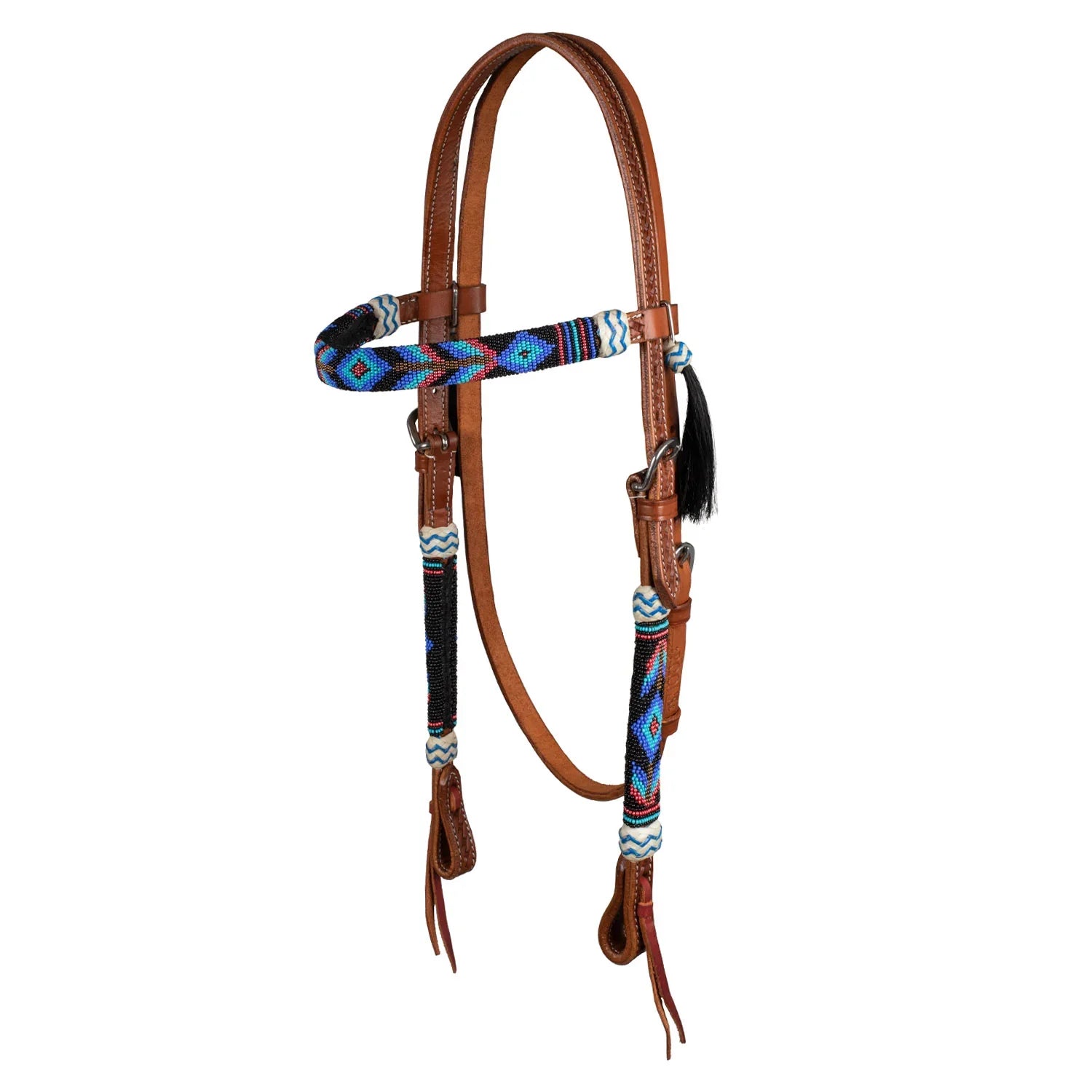 Pool's western beaded embrodery bridle