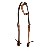Pool's 2 tone one ear western bridle