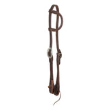 Lakota one ear leather headstall