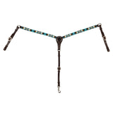 Pool's western navajo sky beaded oil breastplate