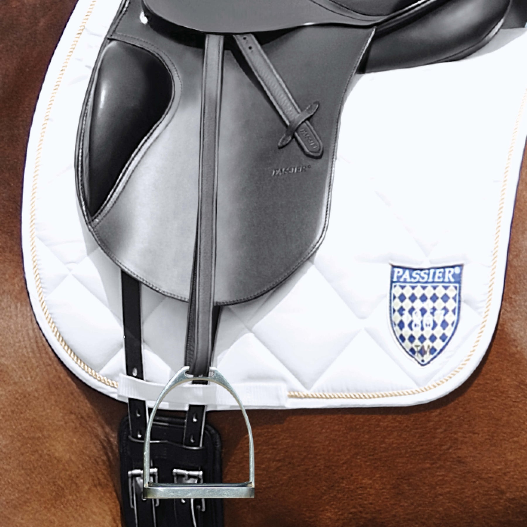 Passier stirrup leathers velvet touch