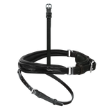 Passier anatomically formed caveson special with patent leather trim and flash strap