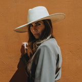Sandoval Comala wide brim cowboy straw hat for ladies
