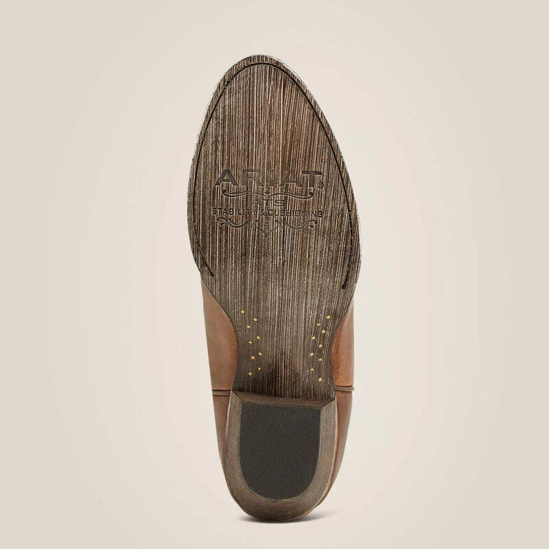 Ariat desert holly almond toe western boot for ladies