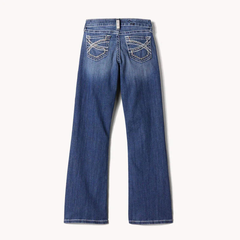 Ariat entwined boot cut jeans for kids