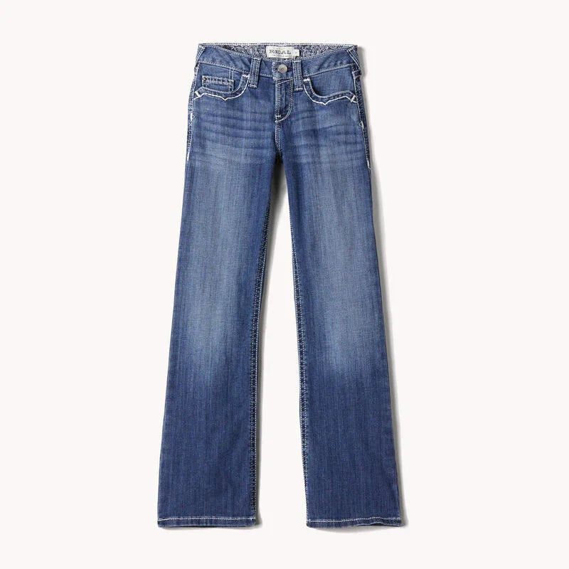 Ariat entwined boot cut jeans for kids