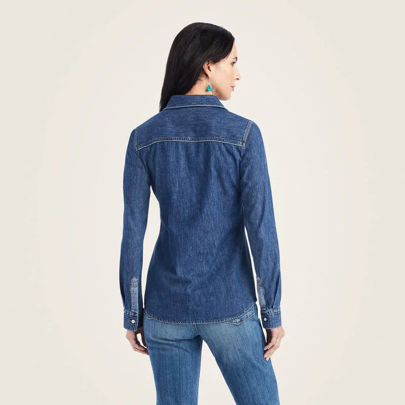 Ariat farriday denim shirt for women