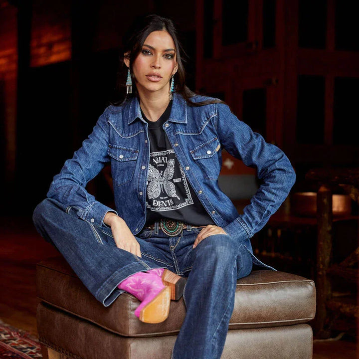 Ariat farriday denim shirt for women