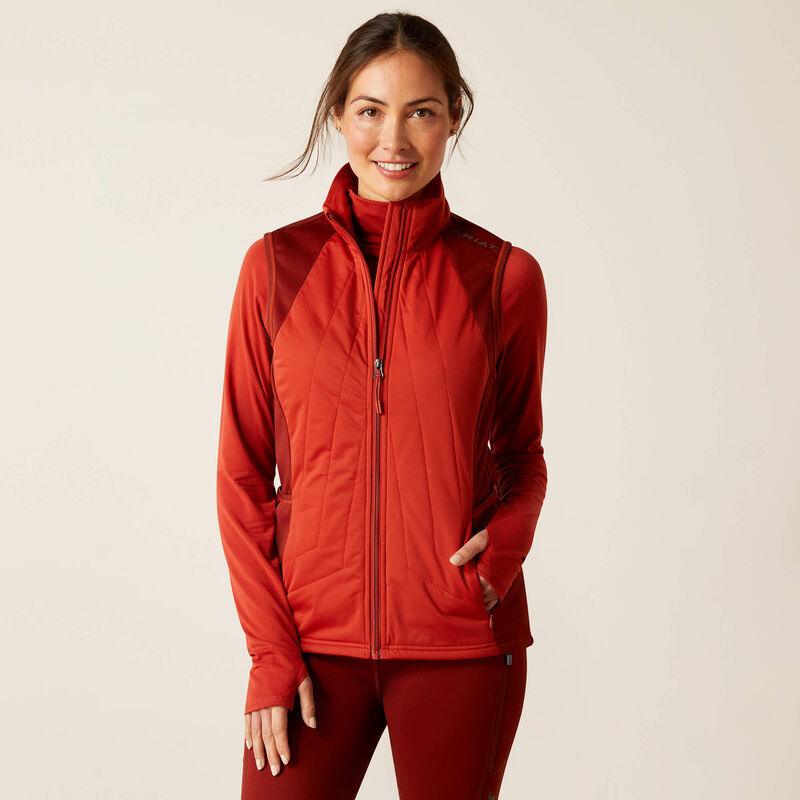 Ariat venture full zip vest for ladies