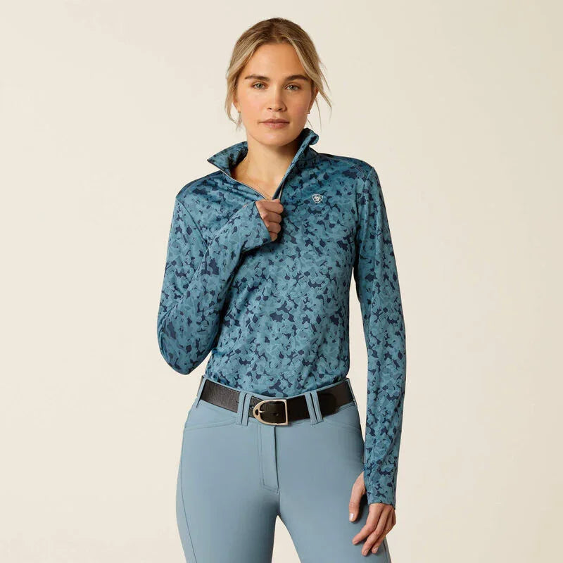 Ariat prophecy 1/4 zip baselayer for ladies