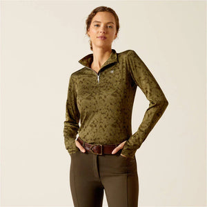 Ariat prophecy 1/4 zip baselayer for ladies