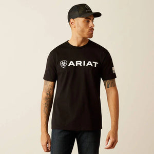 Ariat shield flag T- shirt for men