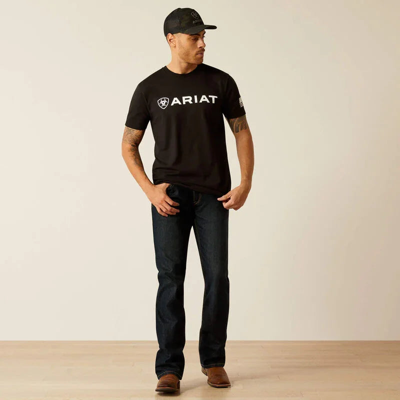 Ariat shield flag T- shirt for men