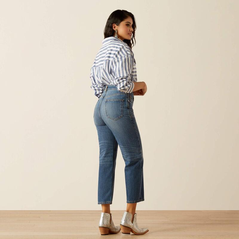 Ariat Ultra High Rise Tomboy Relaxed Jazmine Straight Leg Jeans