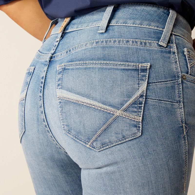 Ariat perfect rise yara straight leg jean for ladies