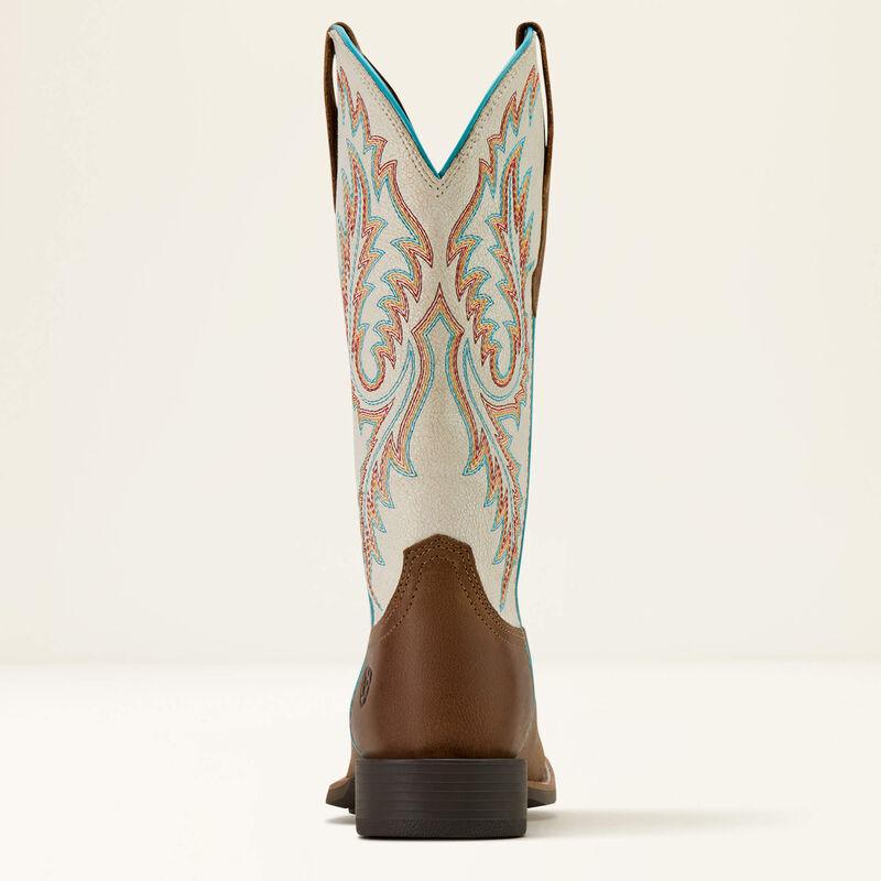 Ariat round up W toe western boot for ladies