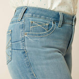 Ariat perfect rise alina straight leg jeans for ladies