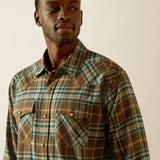 Ariat henry retro fit western shirt for men