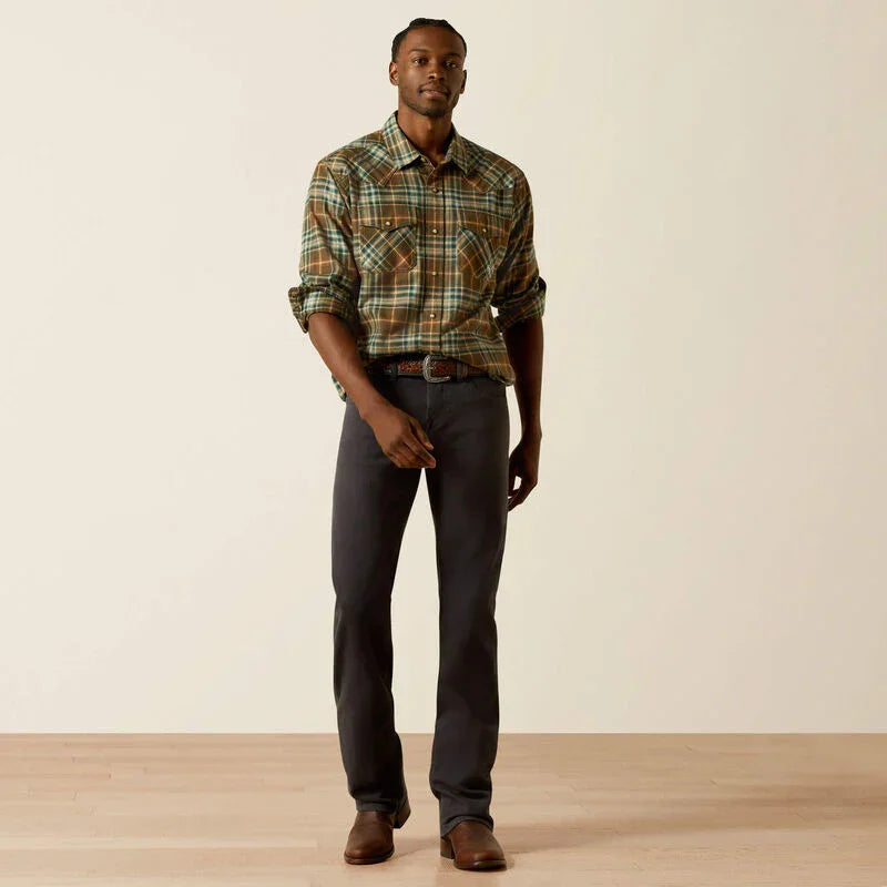 Ariat henry retro fit western shirt for men