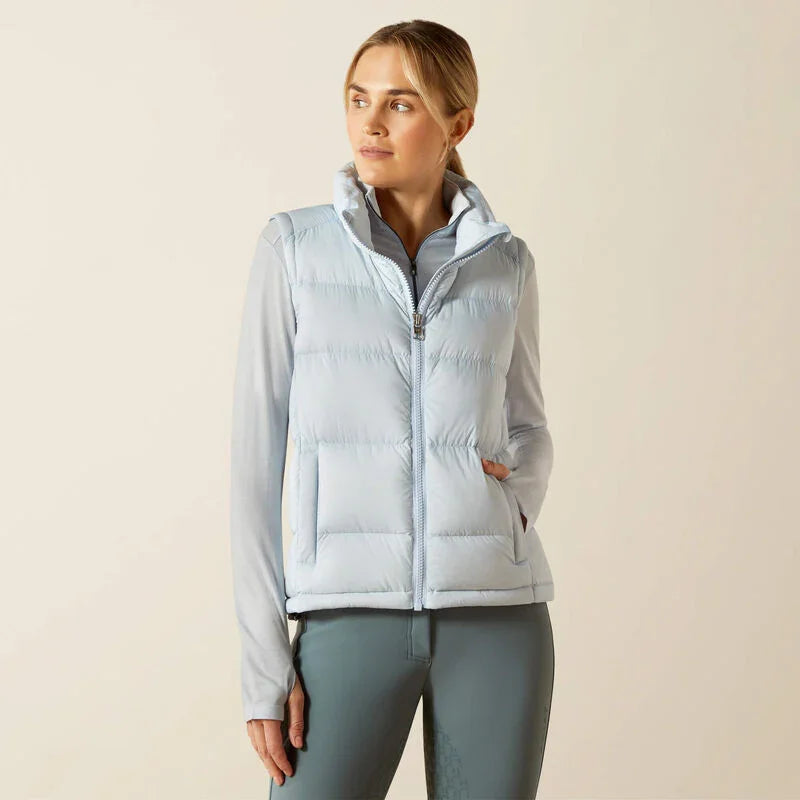 Ariat ultra puff down vest for ladies