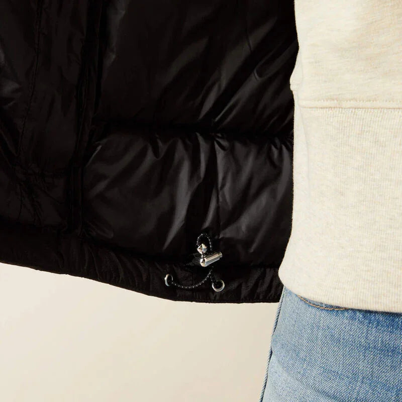 Ariat ultra puff down vest for ladies