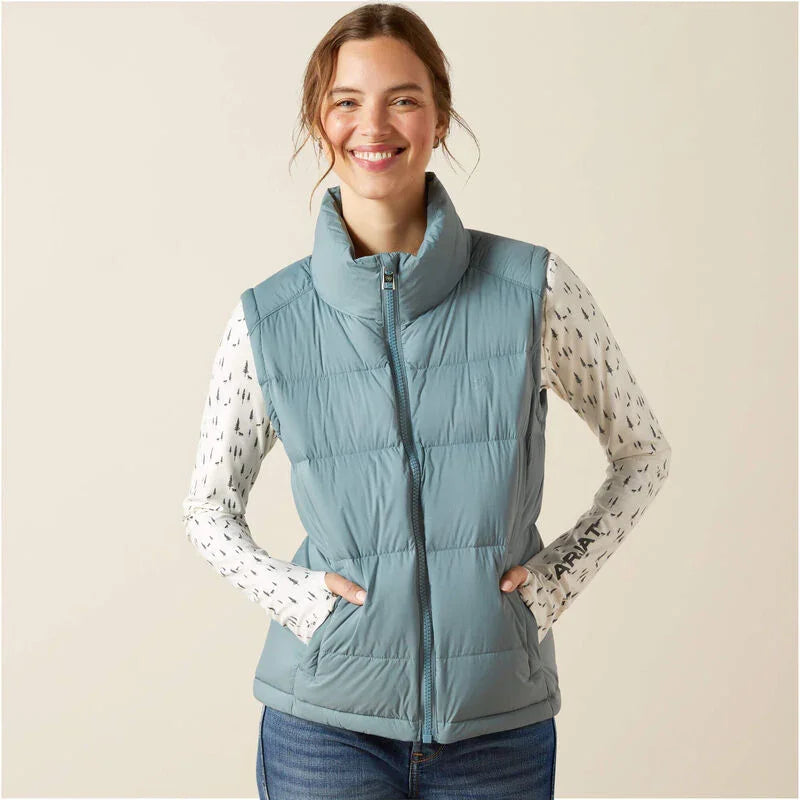Ariat ultra puff down vest for ladies