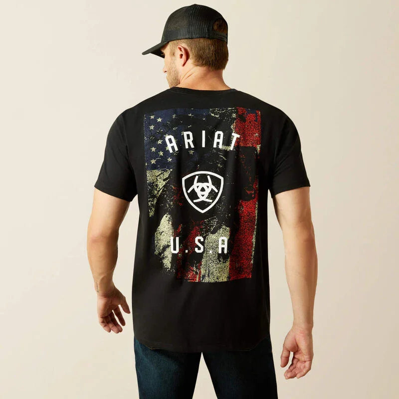 Ariat fadded bull t-shirt