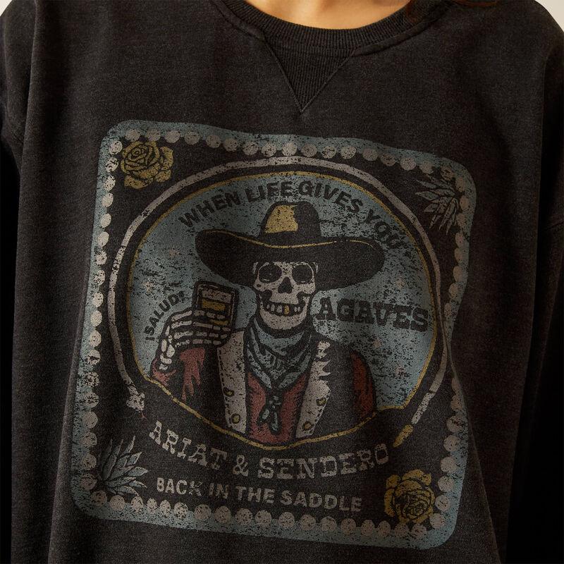 Ariat oversize sendero when life gives you agaves sweatshirt
