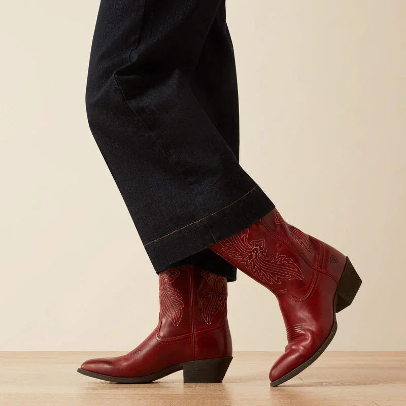 Ariat ultra high rise countryside wide leg jean for ladies