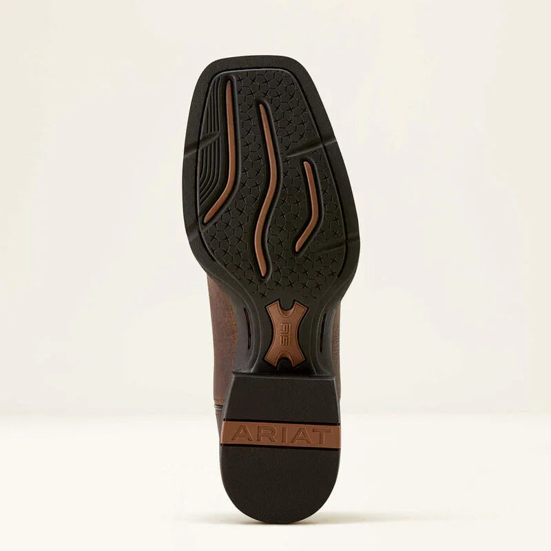 Ariat Sport Rustler wide square toe western boot for men