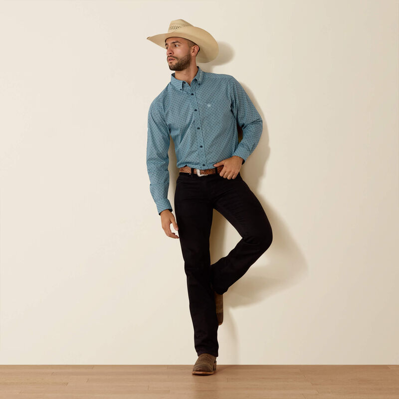 Ariat team jansen fitted western shirt