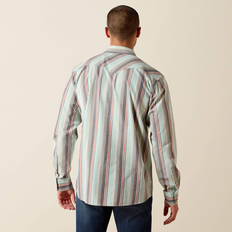 Ariat retro hesperus fitted western snap shirt