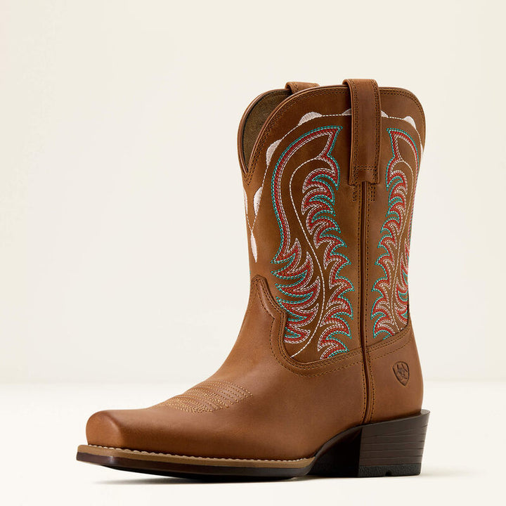 Ariat salina narrow cutter toe western boot for ladies