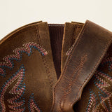 Ariat cattle caite wide square toe  western boot for ladies