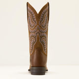 Ariat cattle caite wide square toe  western boot for ladies