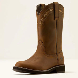 Ariat kearney round toe western boot for ladies