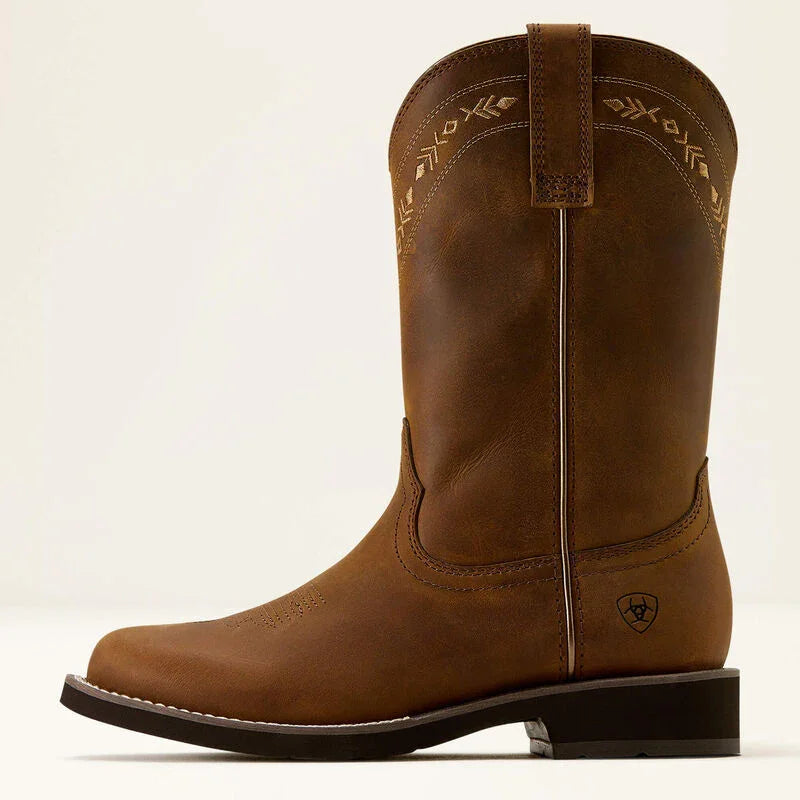 Ariat kearney round toe western boot for ladies