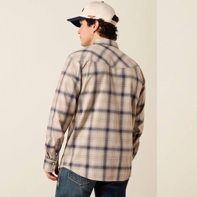 Ariat retro hudde fitted western snap shirt
