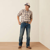 Ariat retro hudde fitted western snap shirt