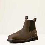 Ariat Groundrancher Chelsea Wide Square Toe Steel Toe Work Boot for men
