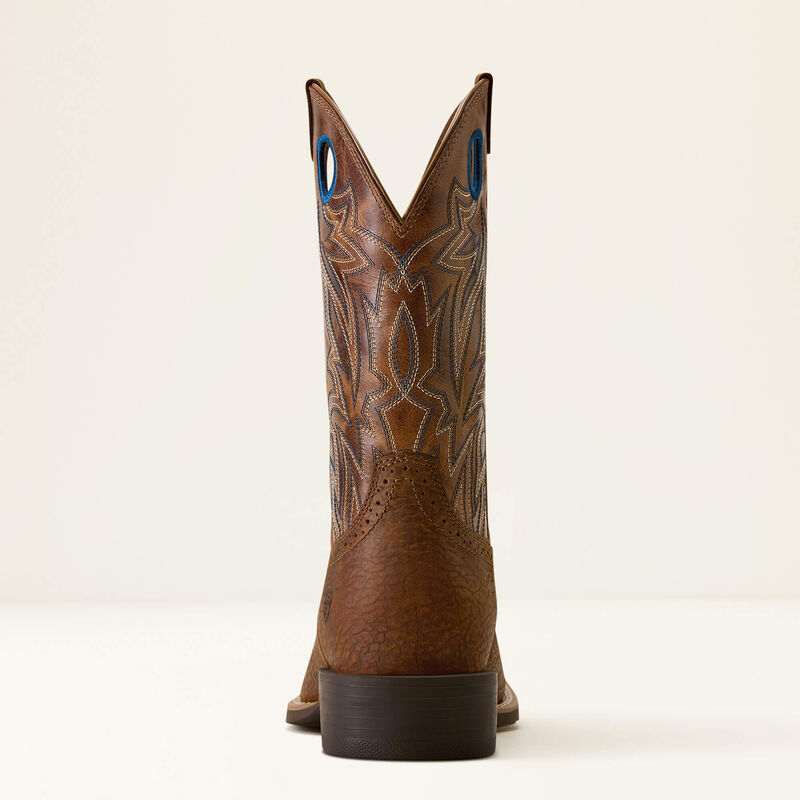 Ariat sport sidebet wide square toe boot for men