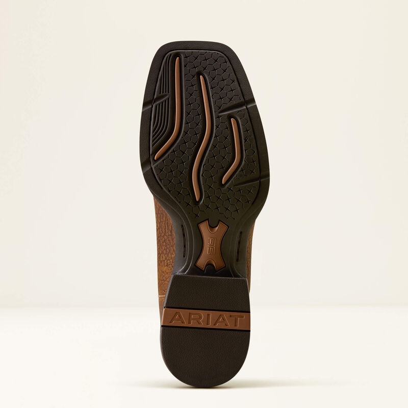 Ariat sport sidebet wide square toe boot for men