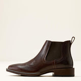 Ariat booker chelsea wide square toe Western boot for men