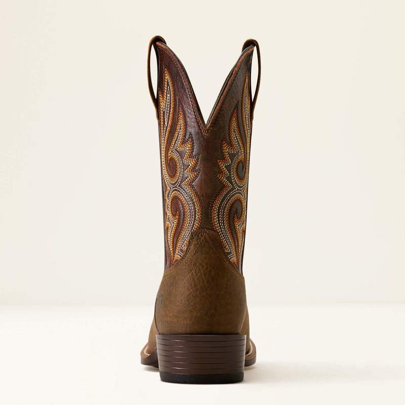 Ariat stonebrook narrow cutter toe western boot for men