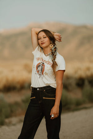 Rodeo quincy stars and stripes tee