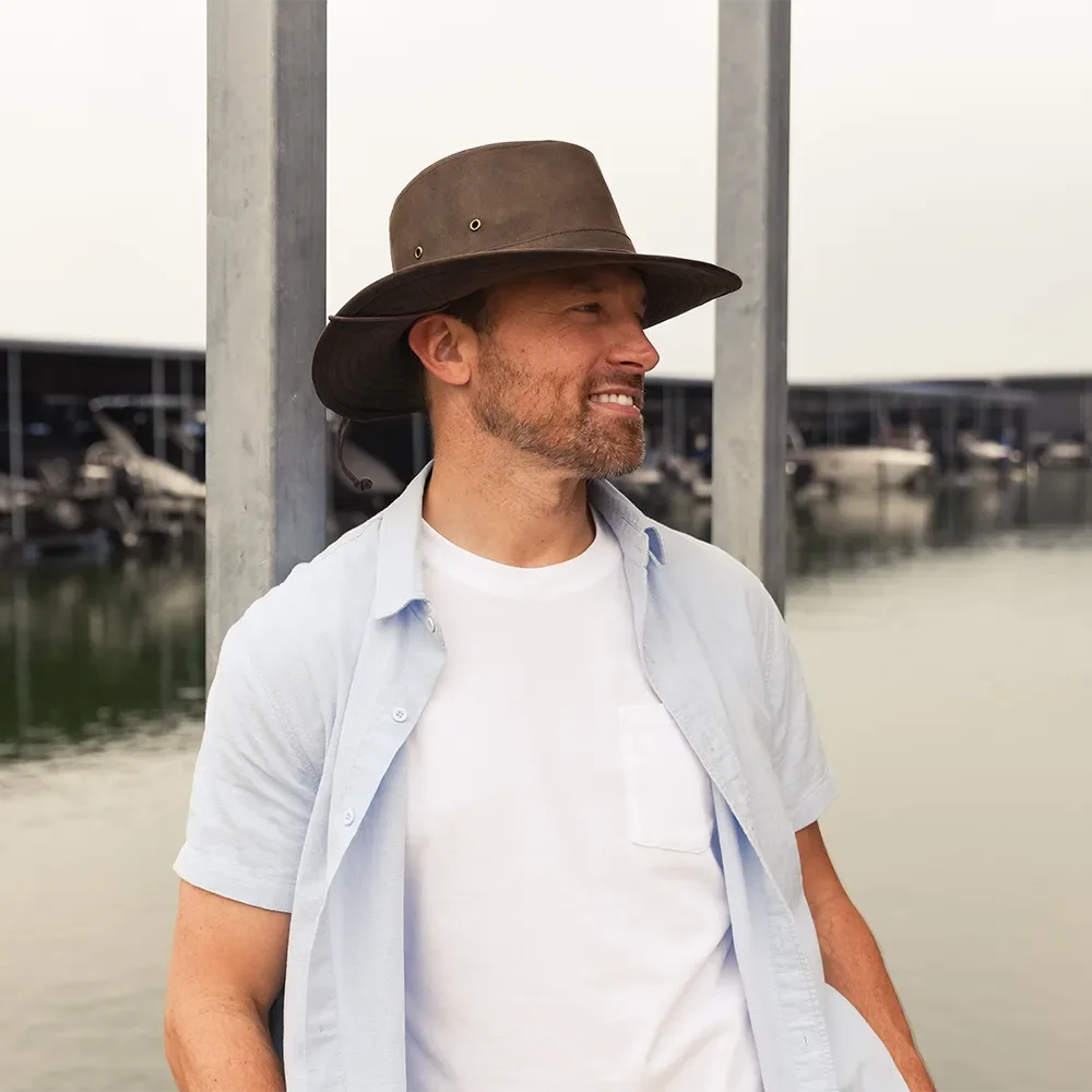 American hat makers Irwin | Western-Hut im Used-Look