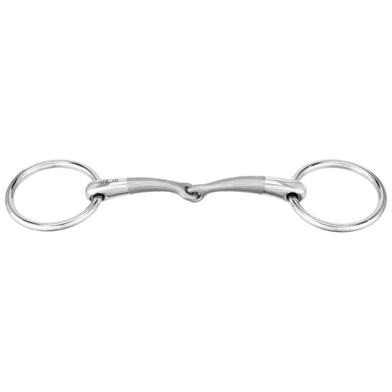 Herm. Sprenger satinox bradoon single jointed stainless steel 40261