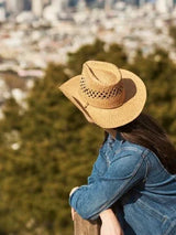American hat makers Carly | Straw Cowboy Hat